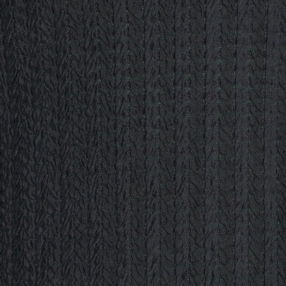 NWT Calvin Klein Textured Knit Crew Neck Cap Sleeve Top in Navy, Size: Large - Picture 6 of 12